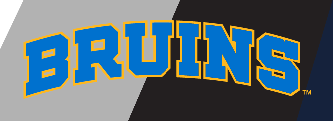 Bruins Block Arch, blue with yellow outline variant, cell 26