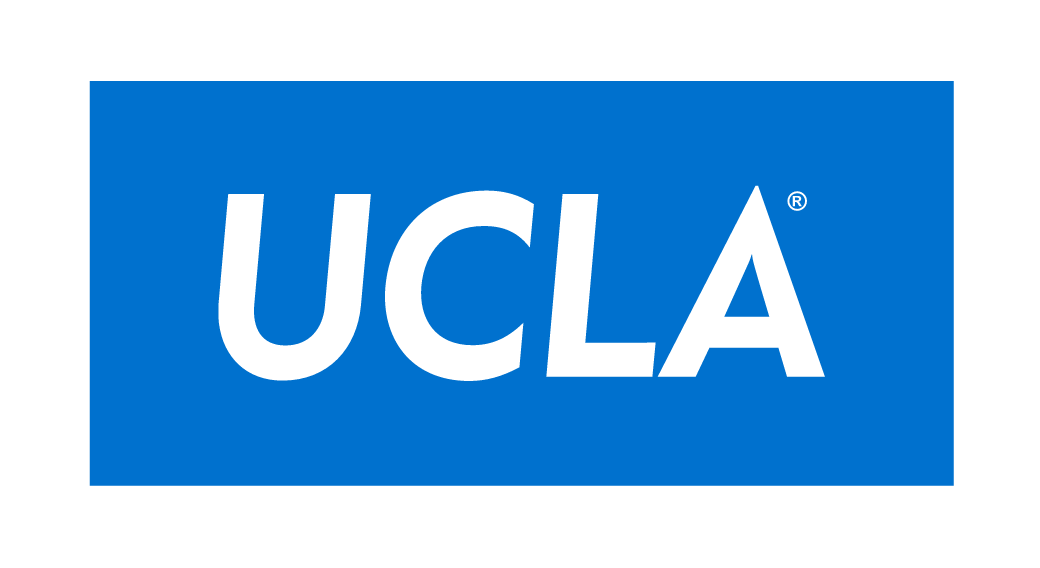 UCLA wordmark, primary boxed variant, cell 42