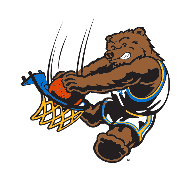 Joe Bruin Mascot Full Body with Basketball, full color variant, cell 63