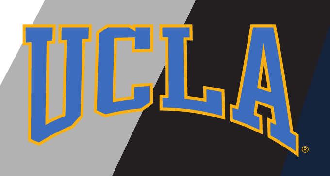 UCLA Flat Top Arch, blue with yellow outline variant, cell 81