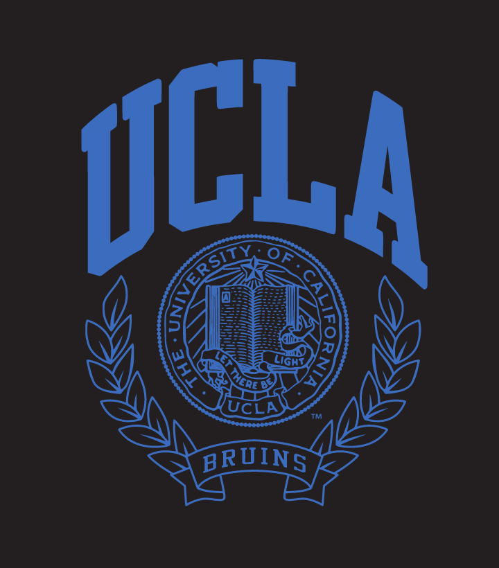 UCLA Laurel Seal Composite Mark, blue solid variant, cell 109