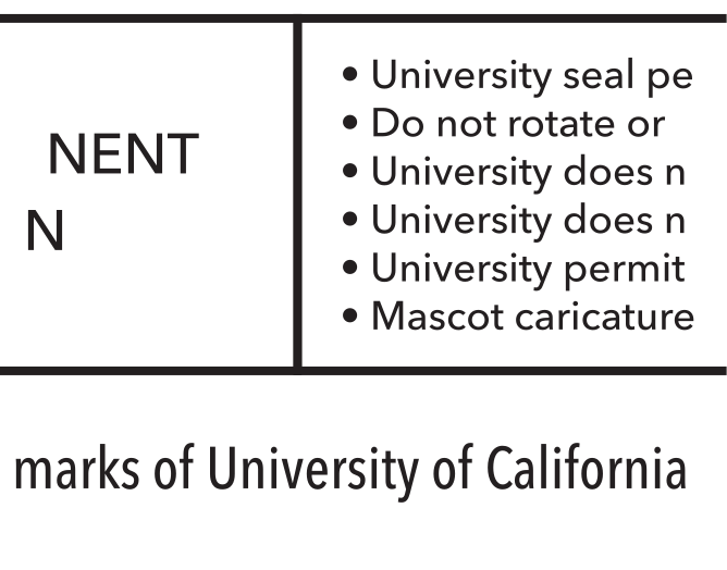UC Merced wordmark with bobcat head and tagline, white on navy variant, cell 29