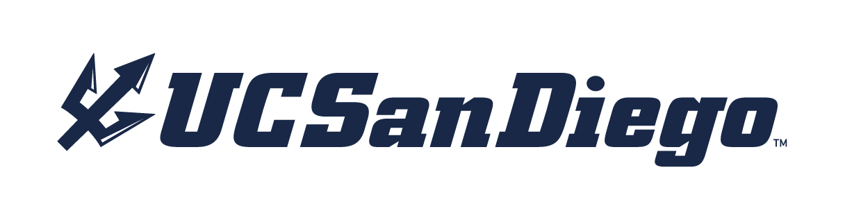 UC San Diego Athletics logo, blue variant, cell 6