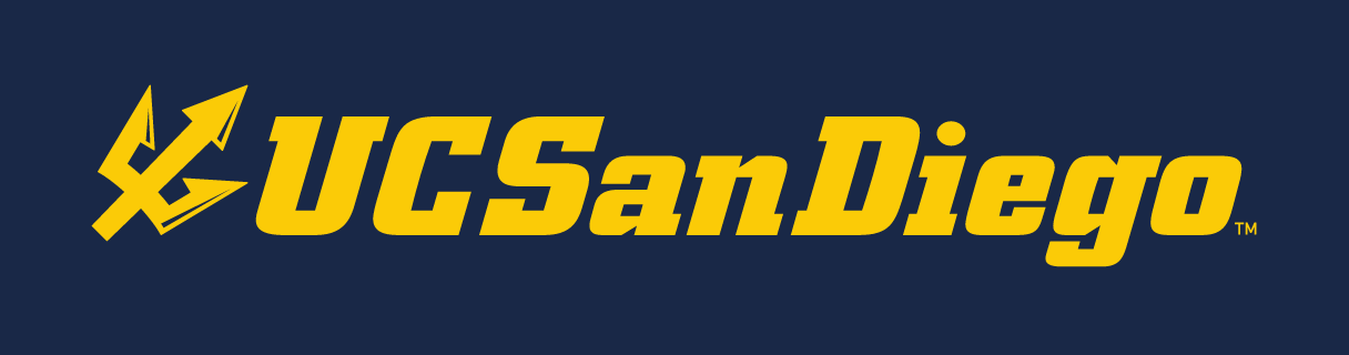 UC San Diego Athletics logo, gold variant, cell 8
