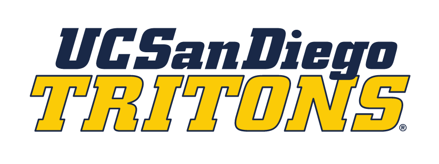 UC San Diego Tritons logo, blue and gold variant, cell 10