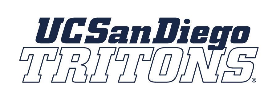 UC San Diego Tritons logo, blue outline variant, cell 13