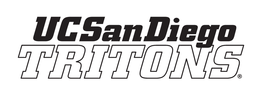 UC San Diego Tritons logo, black outline variant, cell 14
