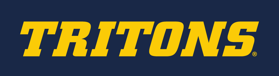 TRITONS wordmark, yellow variant, cell 28