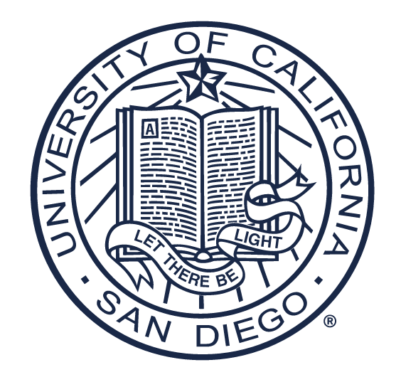University of California San Diego Seal, Navy Outline variant, cell 41