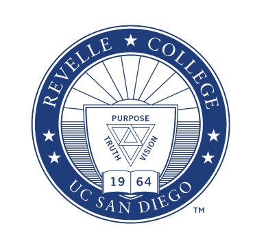 Revelle College seal, blue variant, cell 62