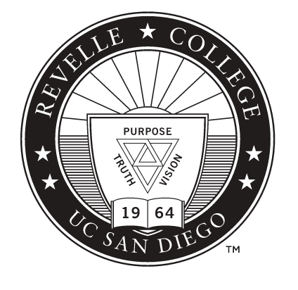 Revelle College seal, black variant, cell 63