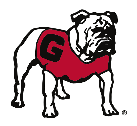 Full bulldog mascot, color variant