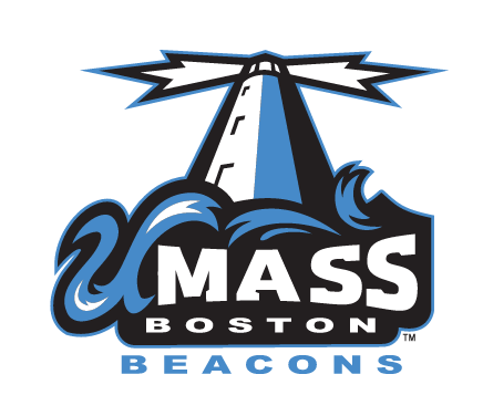 UMass Boston Beacons primary logo, full color variant, cell 1