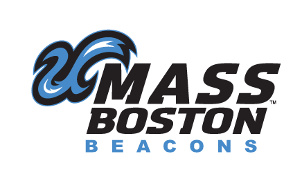 UMass Boston Beacons secondary logo, full color variant, cell 6