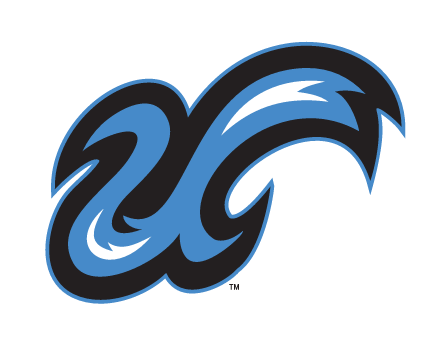 UMass Boston Beacons lettermark, full color variant, cell 21