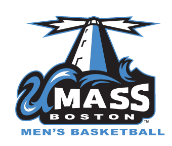 UMass Boston Men's Basketball logo, full color variant, cell 16