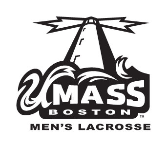 UMass Boston Beacons logo, black and white variant, cell 24