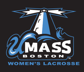 UMass Boston Beacons logo, full color on black variant, cell 28