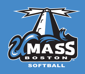 UMass Boston Beacons, Softball, full color on blue variant, cell 2