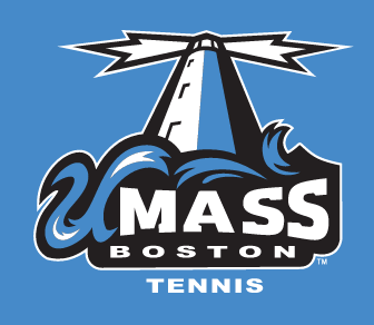 UMass Boston Beacons, Tennis, full color on blue variant, cell 7