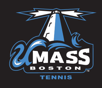 UMass Boston Beacons, Tennis, full color on black variant, cell 8
