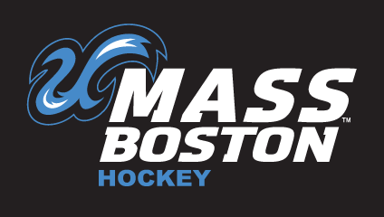 UMass Boston Hockey, color on black variant, cell 3
