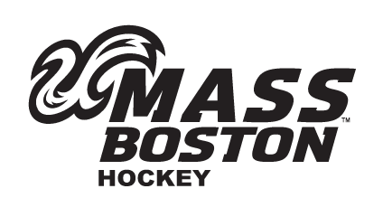 UMass Boston Hockey, black and white variant, cell 4