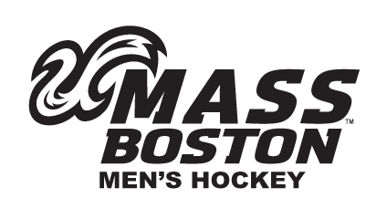 UMass Boston Men's Hockey, black and white variant, cell 9