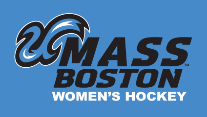 UMass Boston Women's Hockey, color on blue variant, cell 12