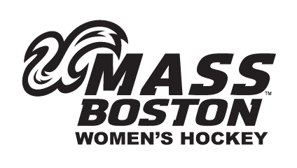 UMass Boston Women's Hockey, black and white variant, cell 14
