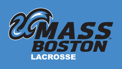UMass Boston Lacrosse, color on blue variant, cell 17