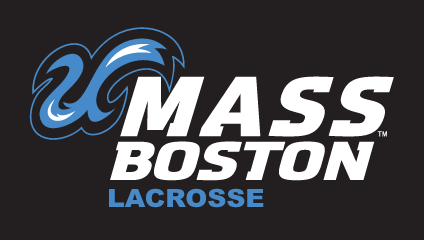 UMass Boston Lacrosse, color on black variant, cell 18