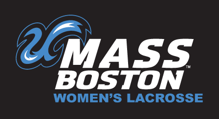 UMass Boston Women's Lacrosse, color on black variant, cell 28