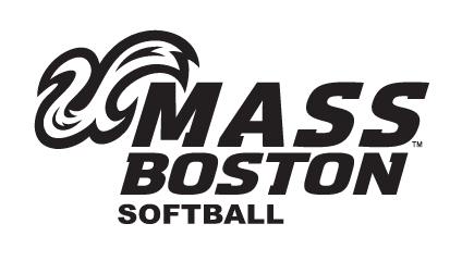 UMass Boston Softball, black and white variant, cell 4