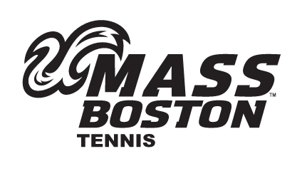 UMass Boston Tennis, black and white variant, cell 9