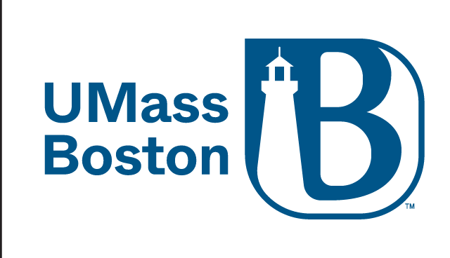 UMass Boston logo, color variant, cell 1