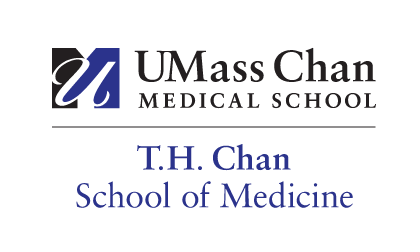 UMass Chan Medical School T.H. Chan School of Medicine, horizontal, color variant, cell 7