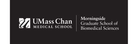 UMass Chan Medical School Morningside Graduate School of Biomedical Sciences, horizontal 1-line, reverse variant, cell 16