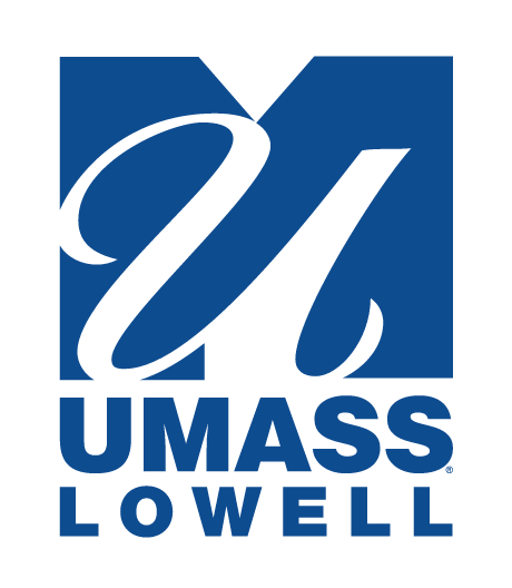 UMass Lowell primary logo, blue variant, cell 2