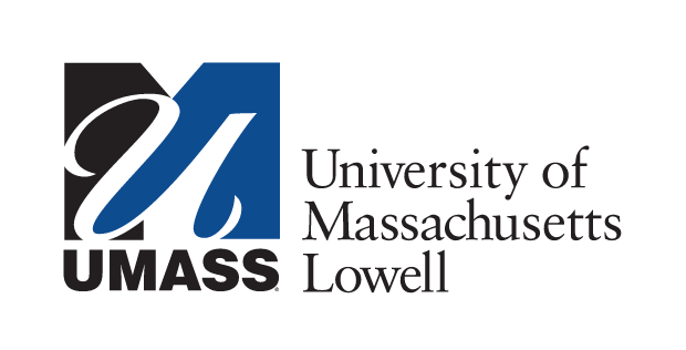 UMass Lowell secondary logo, full color variant, cell 5