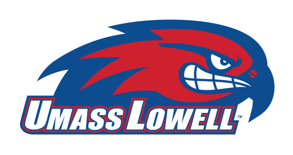 UMass Lowell River Hawks primary logo, full color variant, cell 1