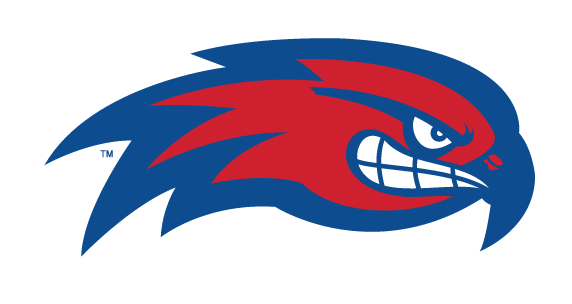 UMass Lowell River Hawks secondary logo, full color variant, cell 7