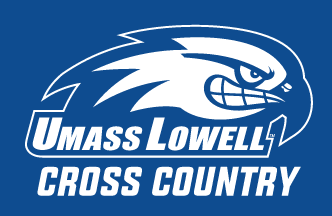 UMass Lowell Cross Country, two color on blue variant, cell 22