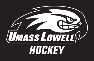 UMass Lowell Hockey, one color white on black variant, cell 36