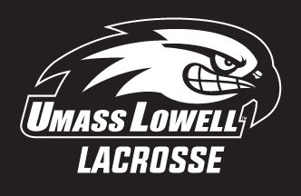 UMass Lowell Lacrosse, one color white on black variant, cell 42