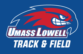 UMass Lowell Track & Field, full color on blue variant, cell 56