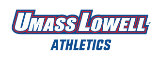 UMass Lowell Athletics wordmark, color variant, cell 121