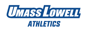 UMass Lowell Athletics wordmark, color variant, cell 125