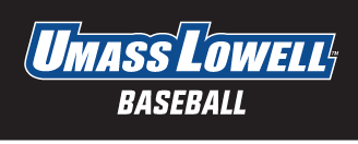 UMass Lowell Baseball wordmark, color on black variant, cell 138