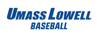 UMass Lowell Baseball wordmark, blue variant, cell 141